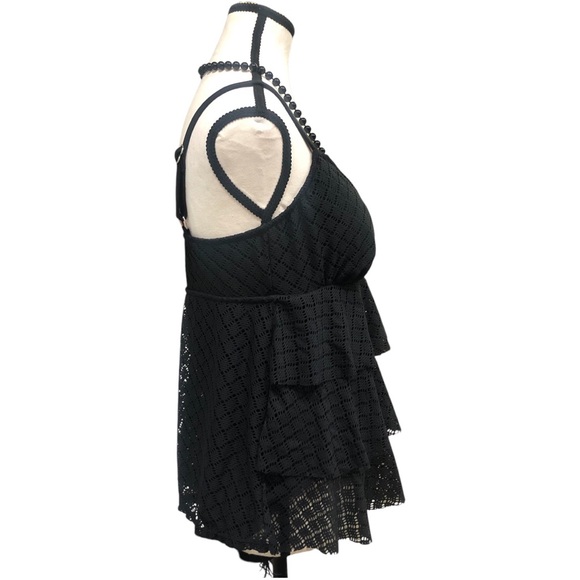 ☀️⛱️Bal Harbour Tiered Fauxkini One-Piece Swimsuit🐚🏖️ - Picture 6 of 11